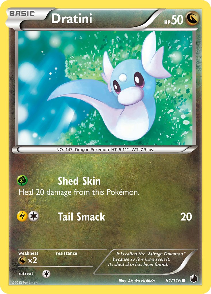 Dratini (81/116) [Black & White: Plasma Freeze] - Dark Crystal Cards