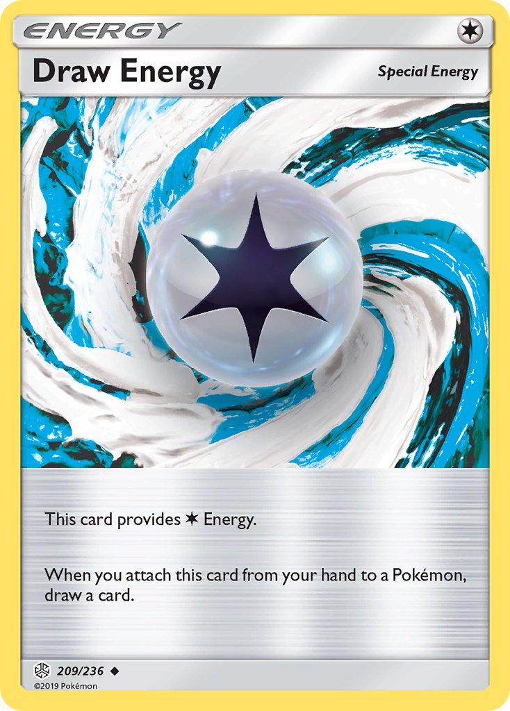 Draw Energy (209/236) [Sun & Moon: Cosmic Eclipse] - Dark Crystal Cards