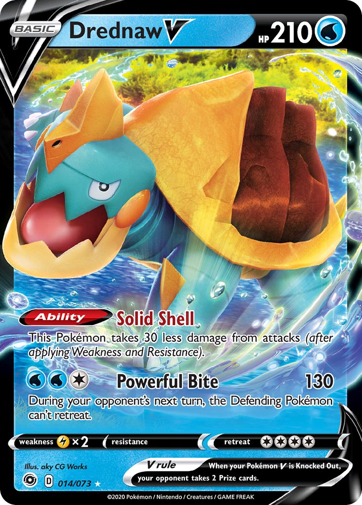 Drednaw V (014/073) [Sword & Shield: Champion's Path] - Dark Crystal Cards