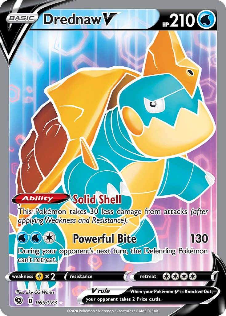 Drednaw V (069/073) [Sword & Shield: Champion's Path] - Dark Crystal Cards
