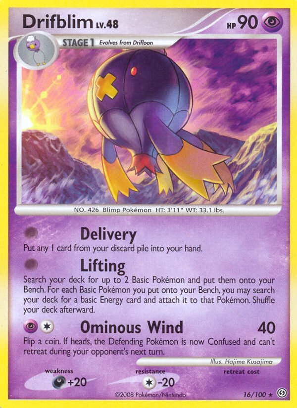 Drifblim (16/100) [Diamond & Pearl: Stormfront] - Dark Crystal Cards