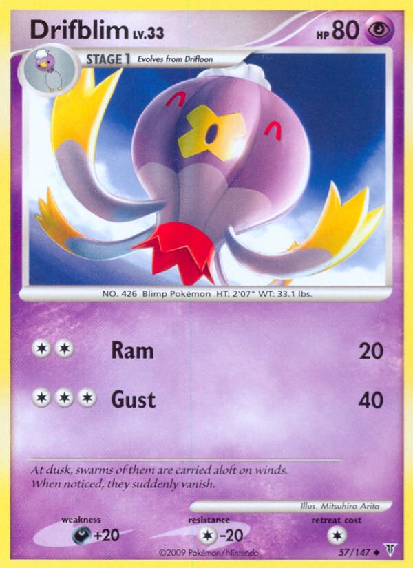 Drifblim (57/147) [Platinum: Supreme Victors] - Dark Crystal Cards