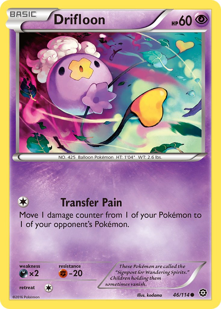 Drifloon (46/114) [XY: Steam Siege] - Dark Crystal Cards