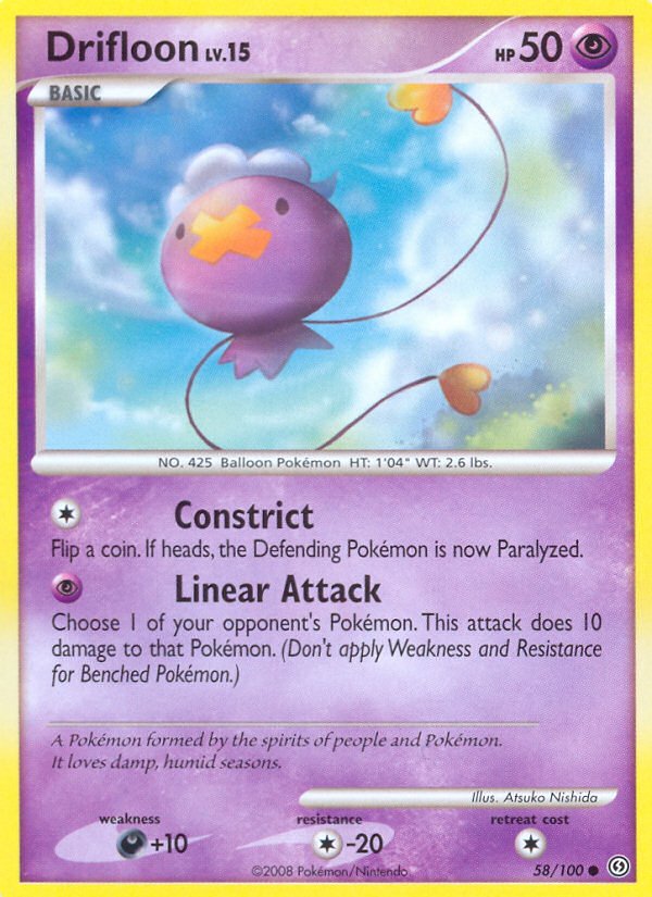 Drifloon (58/100) [Diamond & Pearl: Stormfront] - Dark Crystal Cards