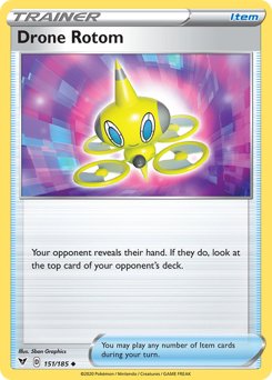 Drone Rotom (151/185) [Sword & Shield: Vivid Voltage] - Dark Crystal Cards