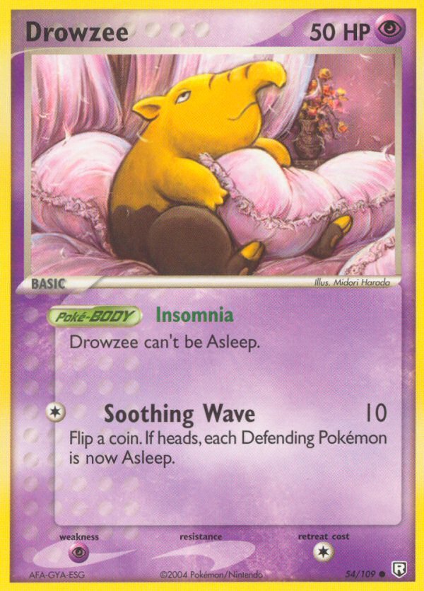 Drowzee (54/109) [EX: Team Rocket Returns] - Dark Crystal Cards