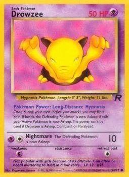 Drowzee (54/82) [Team Rocket Unlimited] - Dark Crystal Cards