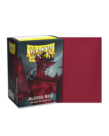 Dragon Shield Standard Sleeve 100ct - Blood Red