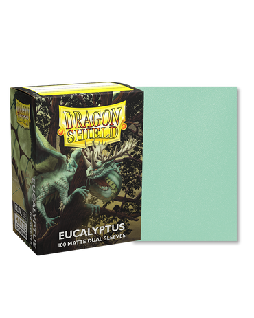 Dragon Shield Dual Sleeve 100ct - Eucalyptus