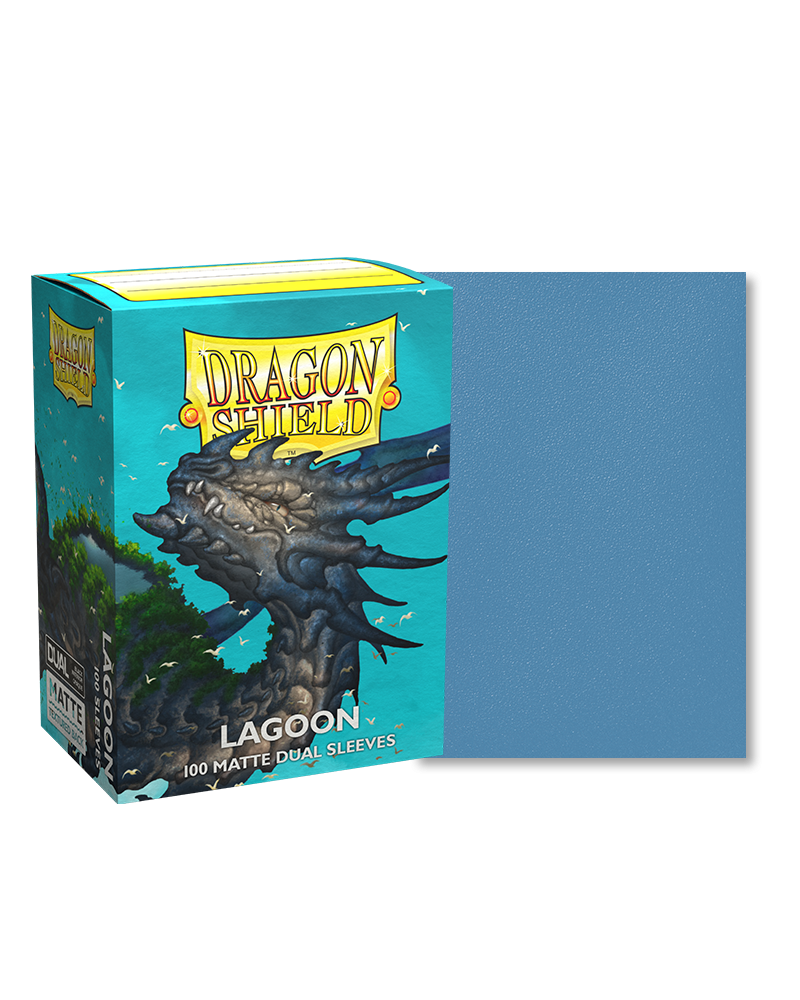 Dragon Shield Dual Sleeve 100ct - Lagoon