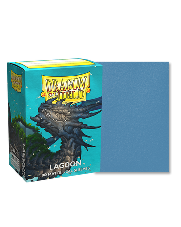 Dragon Shield Dual Sleeve 100ct - Lagoon