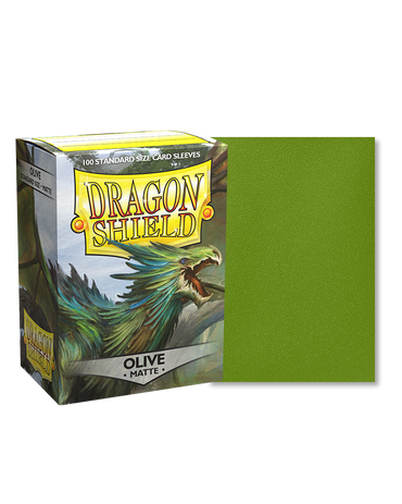 Dragon Shield Standard Sleeve 100ct - Olive