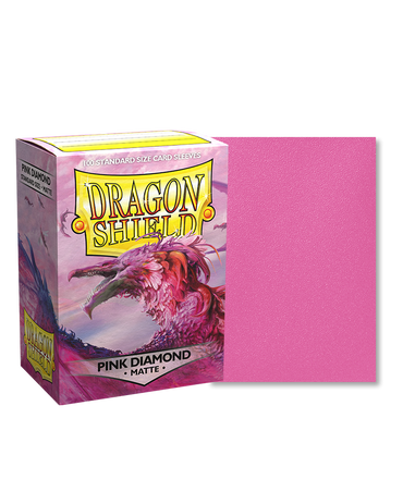 Dragon Shield Standard Sleeve 100ct - Pink Diamond