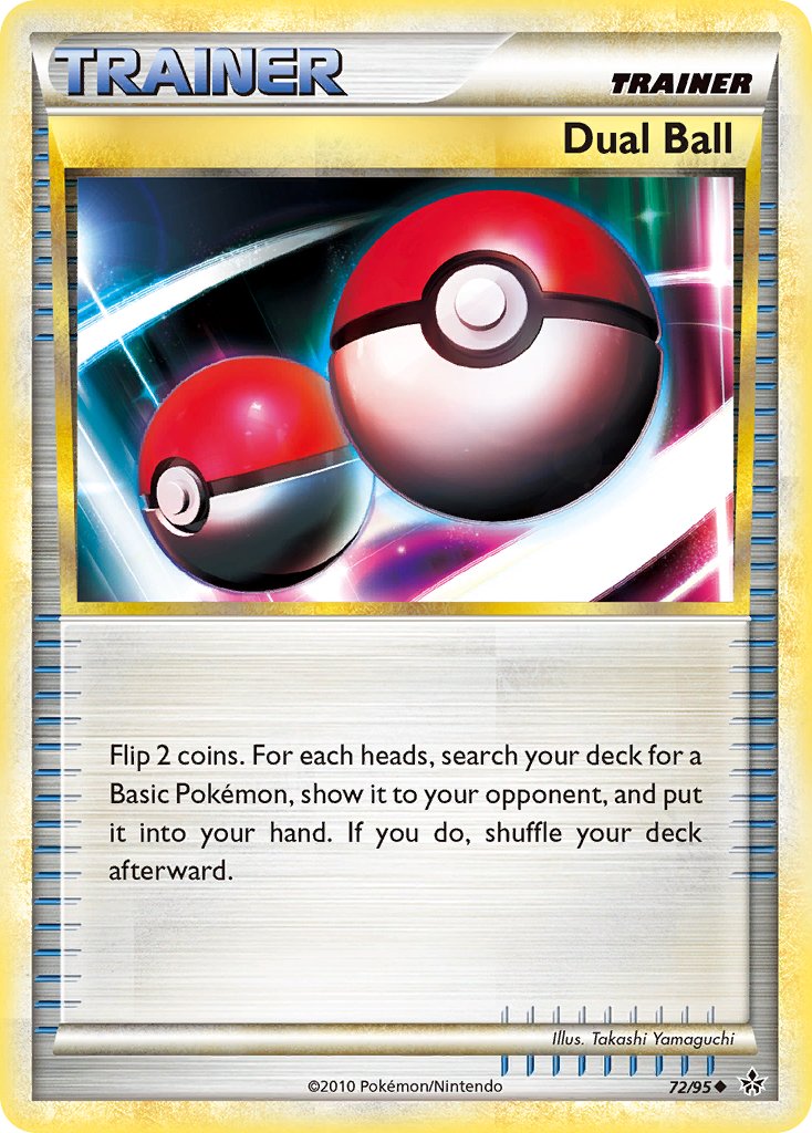 Dual Ball (72/95) [HeartGold & SoulSilver: Unleashed] - Dark Crystal Cards