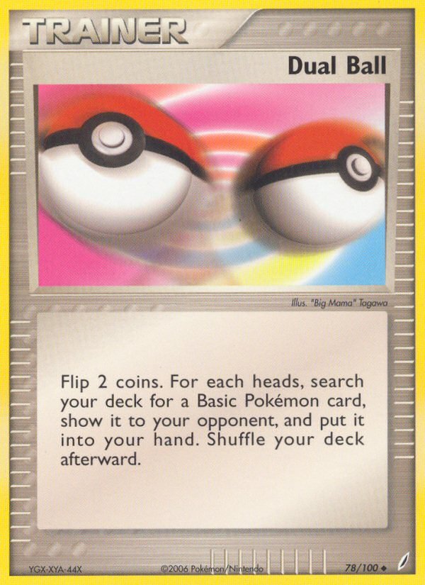 Dual Ball (78/100) [EX: Crystal Guardians] - Dark Crystal Cards