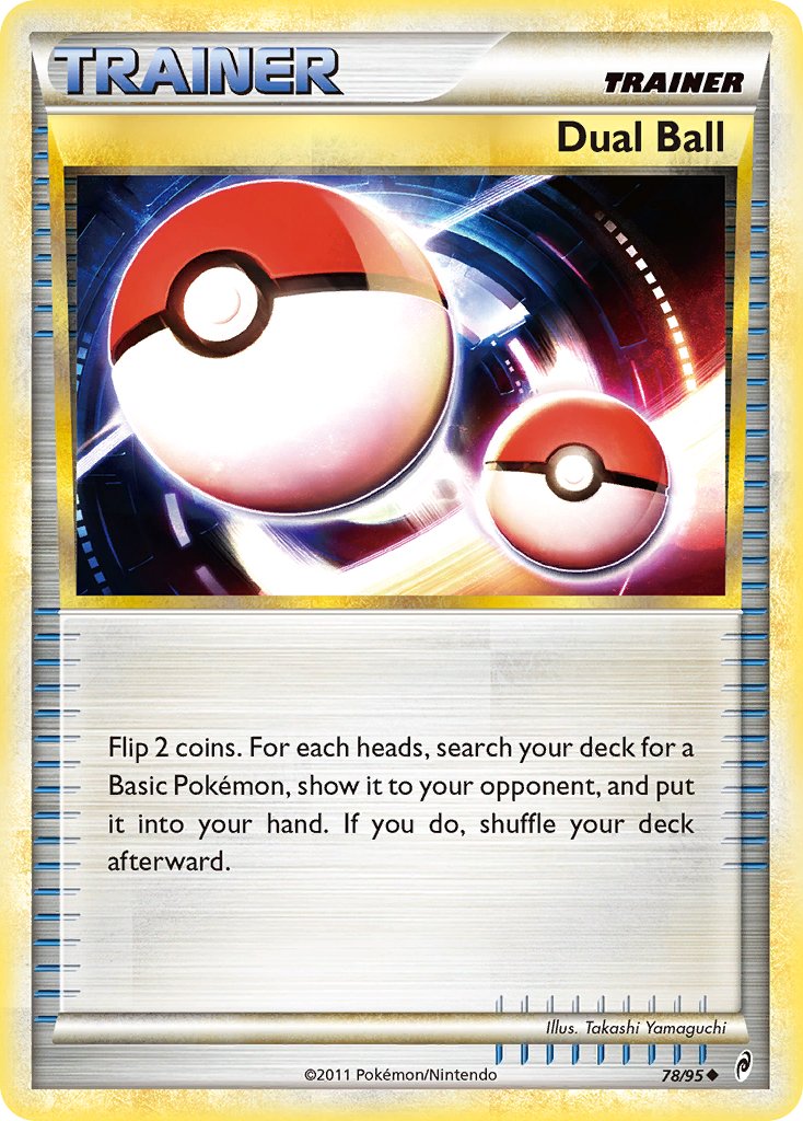 Dual Ball (78/95) [HeartGold & SoulSilver: Call of Legends] - Dark Crystal Cards