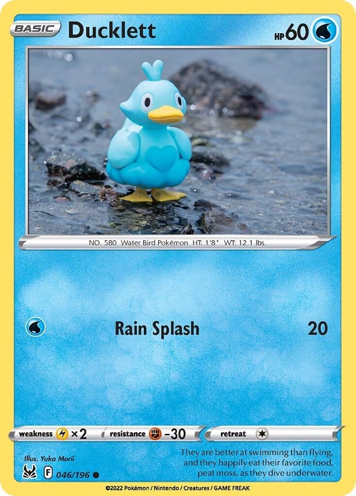 Ducklett (046/196) [Sword & Shield: Lost Origin] - Dark Crystal Cards