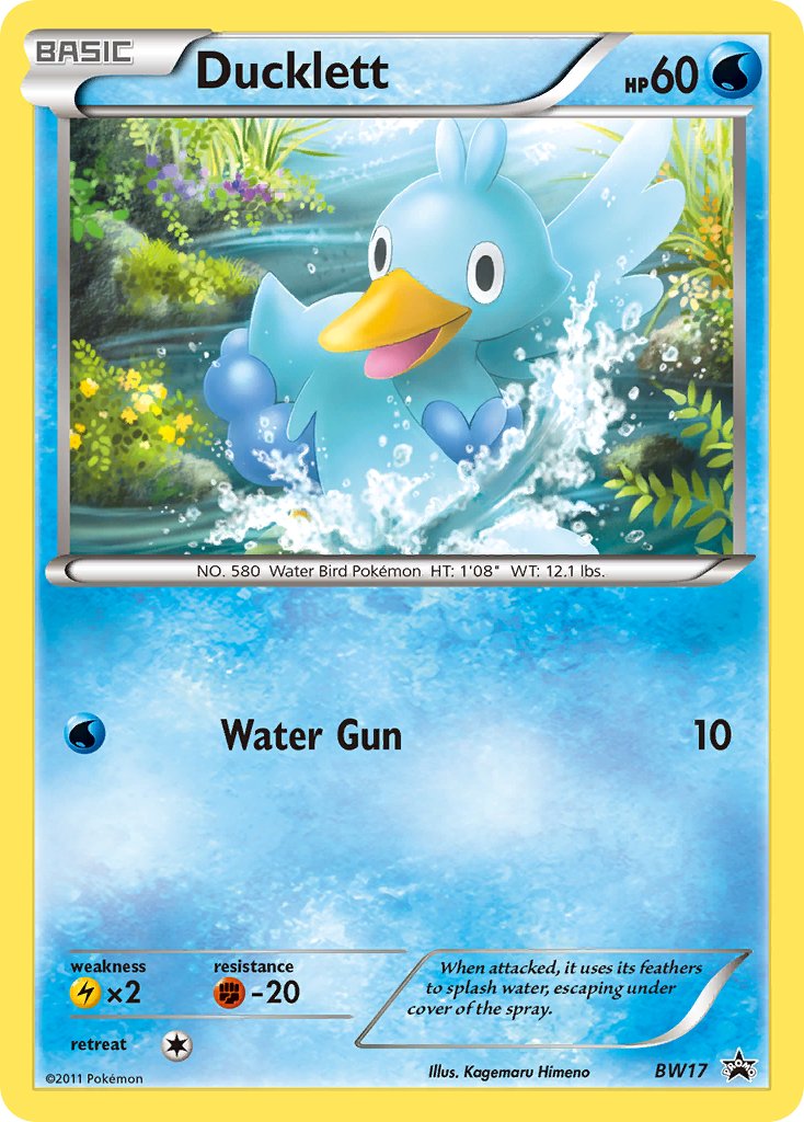 Ducklett (BW17) [Black & White: Black Star Promos] - Dark Crystal Cards