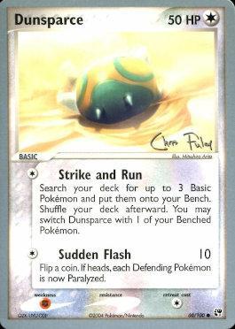 Dunsparce (60/100) (Blaziken Tech - Chris Fulop) [World Championships 2004] - Dark Crystal Cards