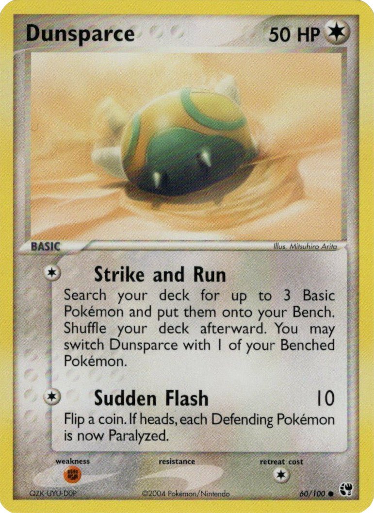 Dunsparce (60/100) [EX: Battle Stadium] - Dark Crystal Cards