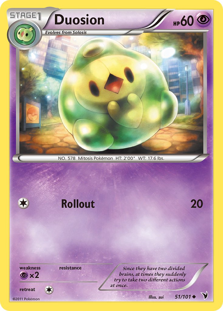 Duosion (51/101) [Black & White: Noble Victories] - Dark Crystal Cards