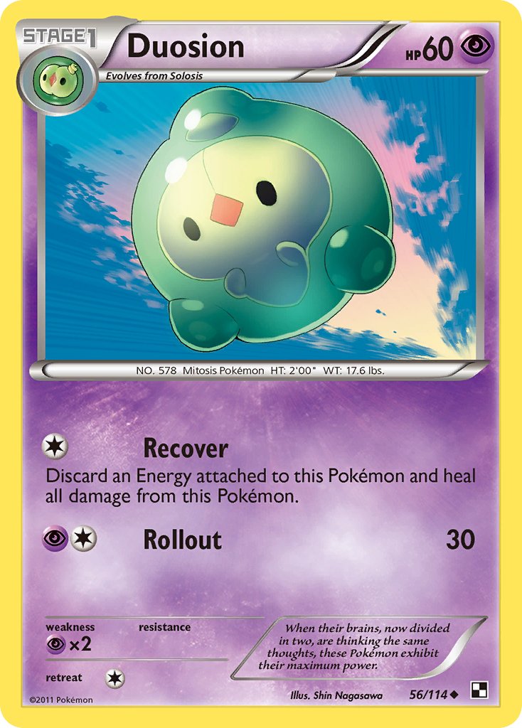 Duosion (56/114) [Black & White: Base Set] - Dark Crystal Cards