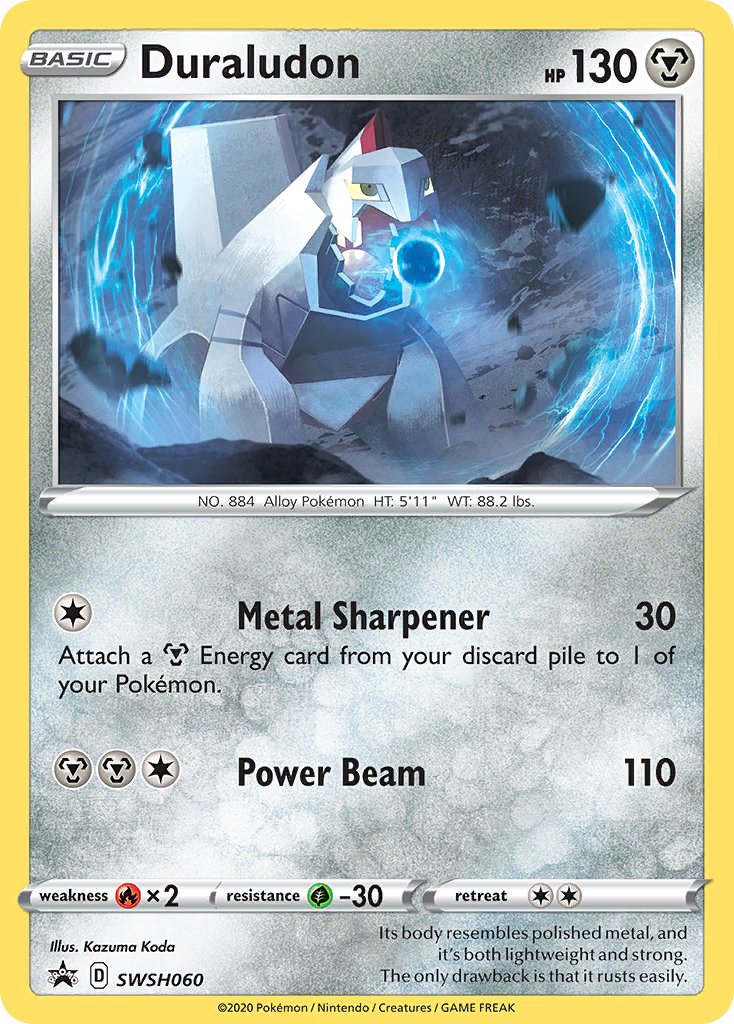Duraludon (SWSH060) [Sword & Shield: Black Star Promos] - Dark Crystal Cards