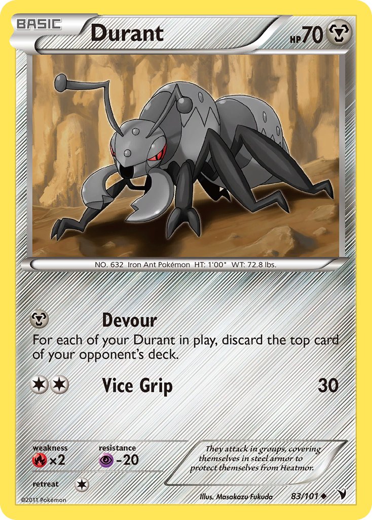 Durant (83/101) [Black & White: Noble Victories] - Dark Crystal Cards
