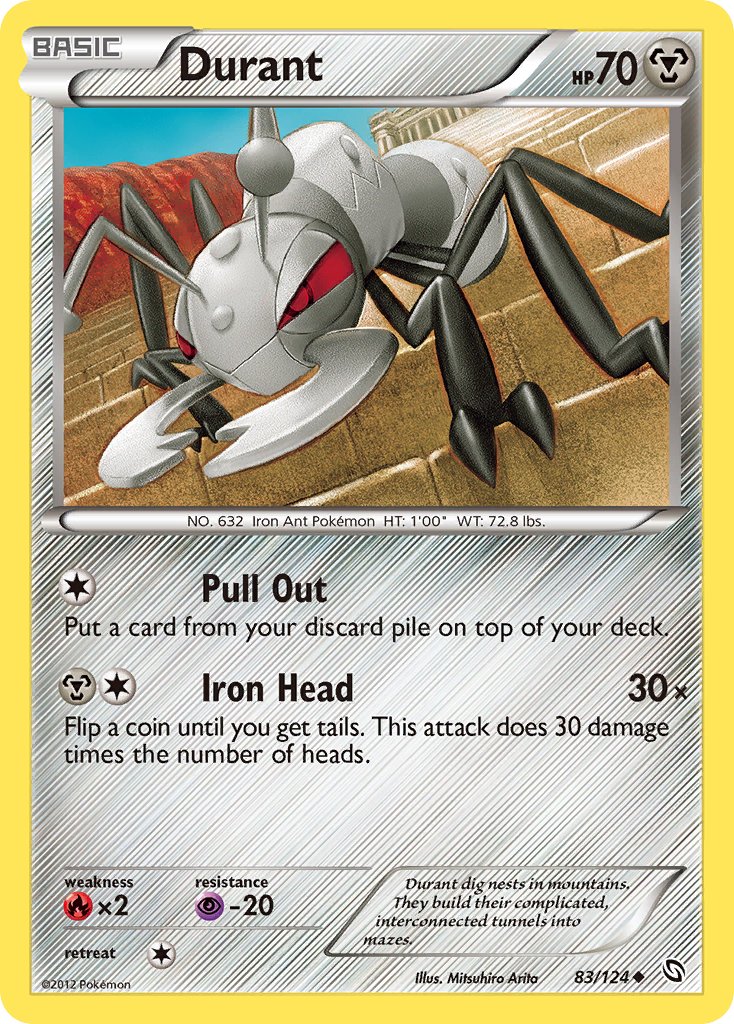 Durant (83/124) [Black & White: Dragons Exalted] - Dark Crystal Cards