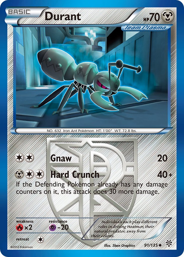 Durant (91/135) [Black & White: Plasma Storm] - Dark Crystal Cards