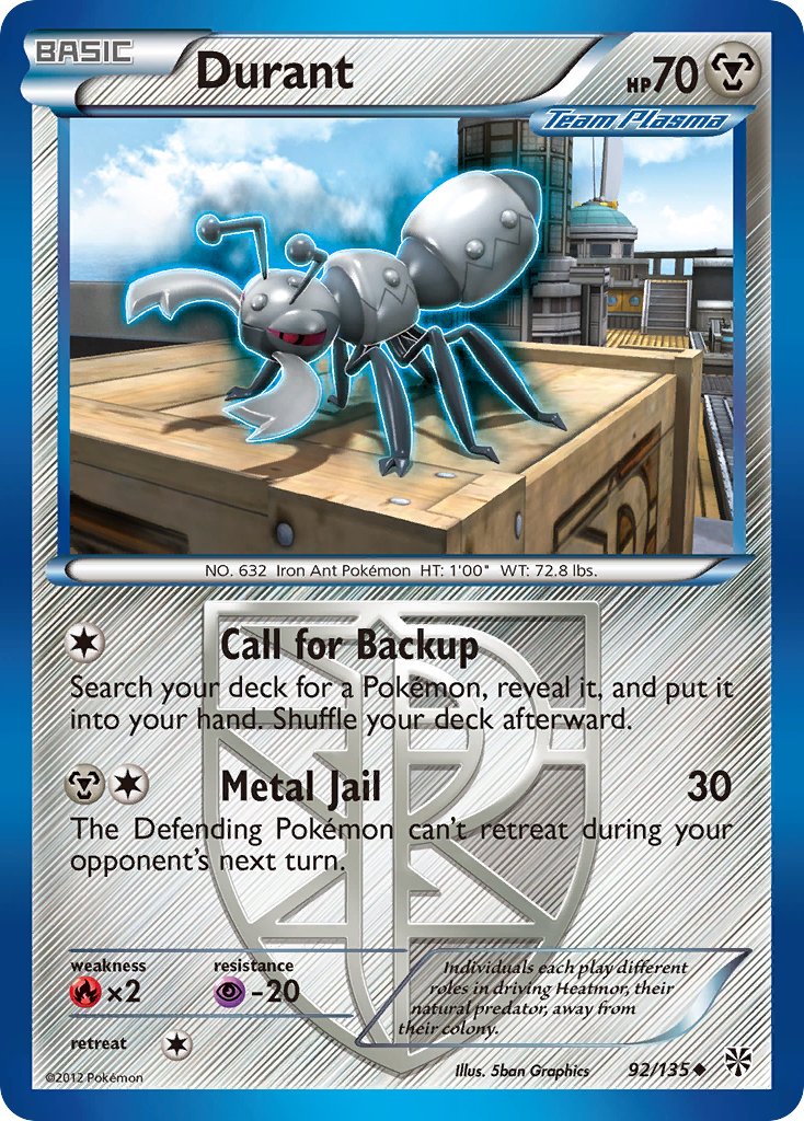 Durant (92/135) [Black & White: Plasma Storm] - Dark Crystal Cards