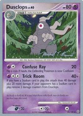 Dusclops LV.40 (35/100) (Boltevoir - Michael Pramawat) [World Championships 2010] - Dark Crystal Cards