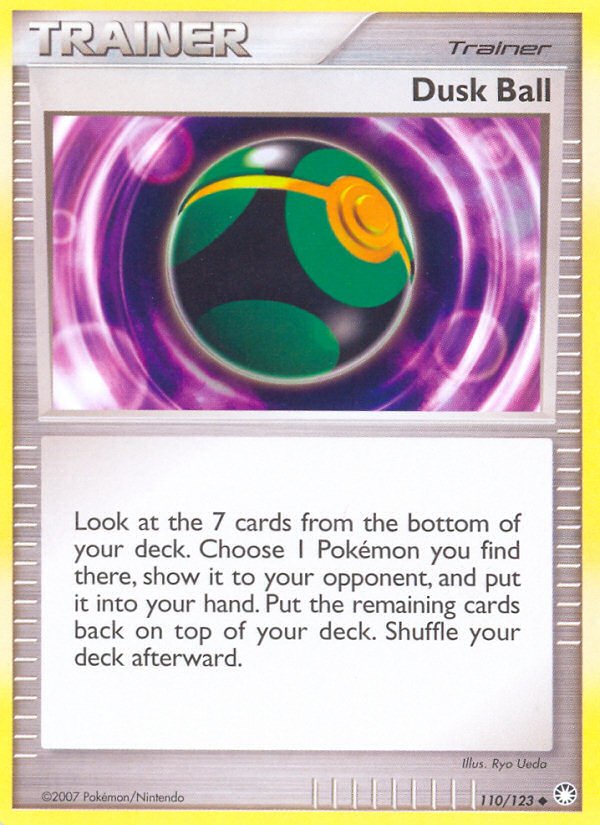Dusk Ball (110/123) [Diamond & Pearl: Mysterious Treasures] - Dark Crystal Cards