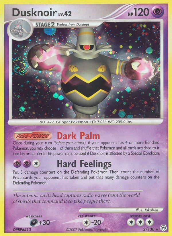 Dusknoir (2/130) [Diamond & Pearl: Base Set] - Dark Crystal Cards