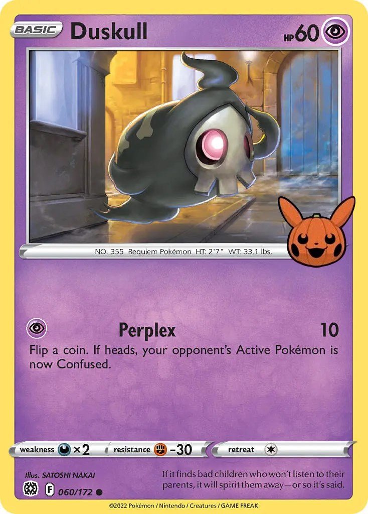 Duskull (060/172) [Trick or Trade] - Dark Crystal Cards