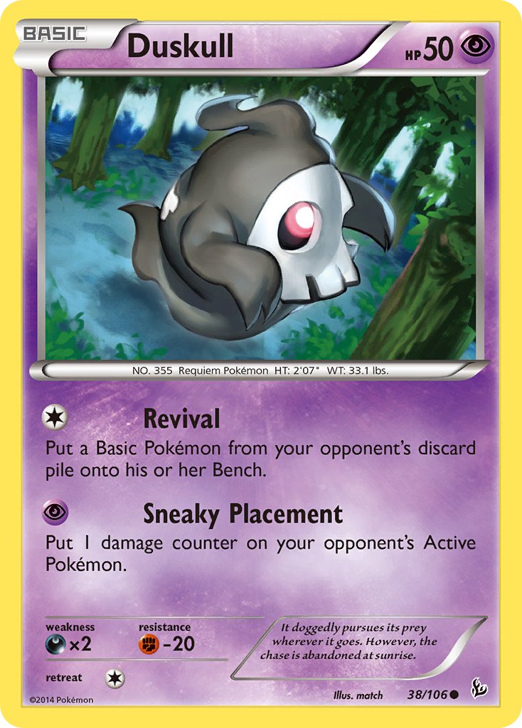 Duskull (38/106) [XY: Flashfire] - Dark Crystal Cards