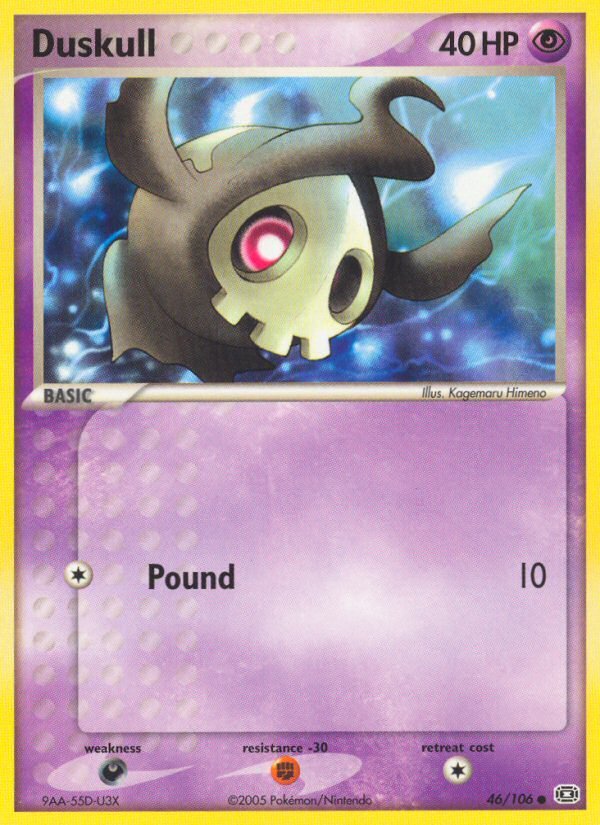 Duskull (46/106) [EX: Emerald] - Dark Crystal Cards