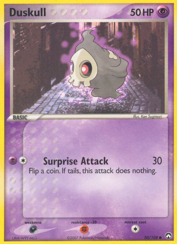 Duskull (50/108) [EX: Power Keepers] - Dark Crystal Cards