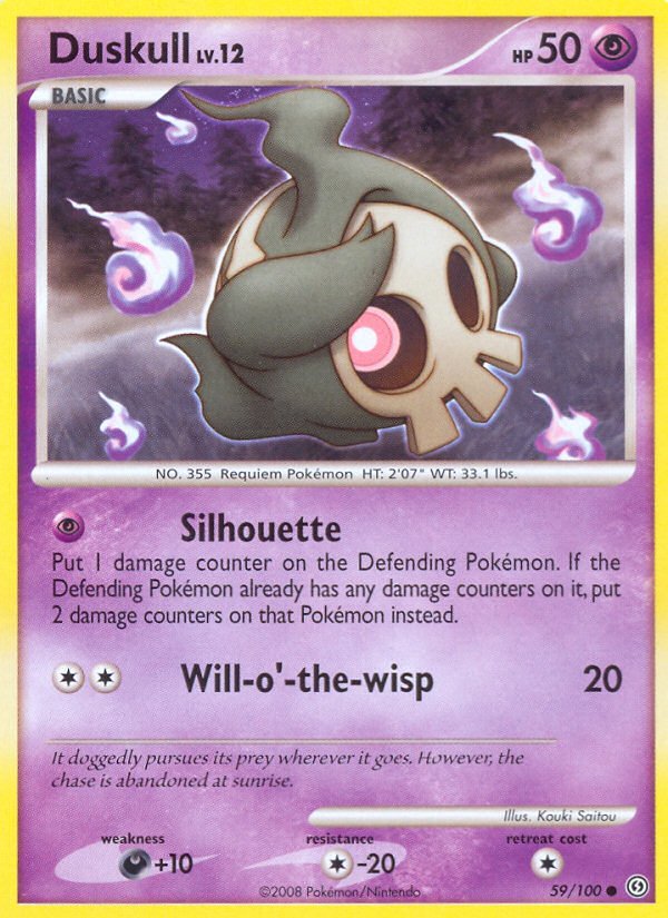 Duskull (59/100) [Diamond & Pearl: Stormfront] - Dark Crystal Cards