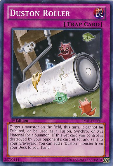 Duston Roller [LVAL - EN080] Common - Dark Crystal Cards