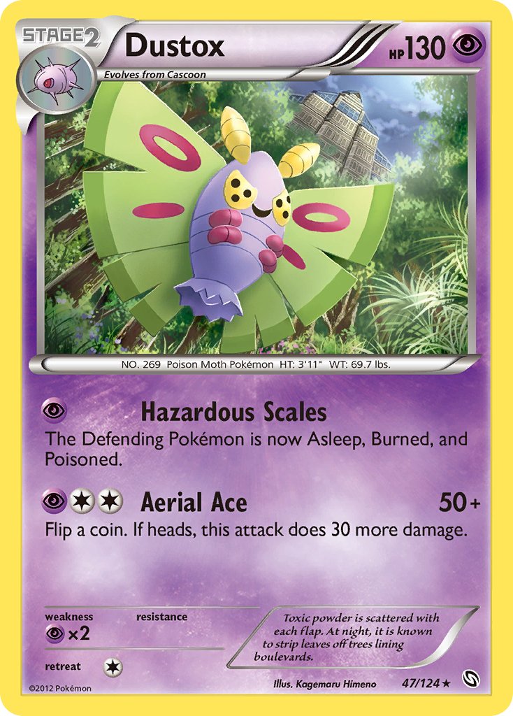 Dustox (47/124) [Black & White: Dragons Exalted] - Dark Crystal Cards
