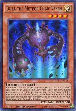 Duza the Meteor Cubic Vessel [MVP1 - ENSE1] Ultra Rare - Dark Crystal Cards