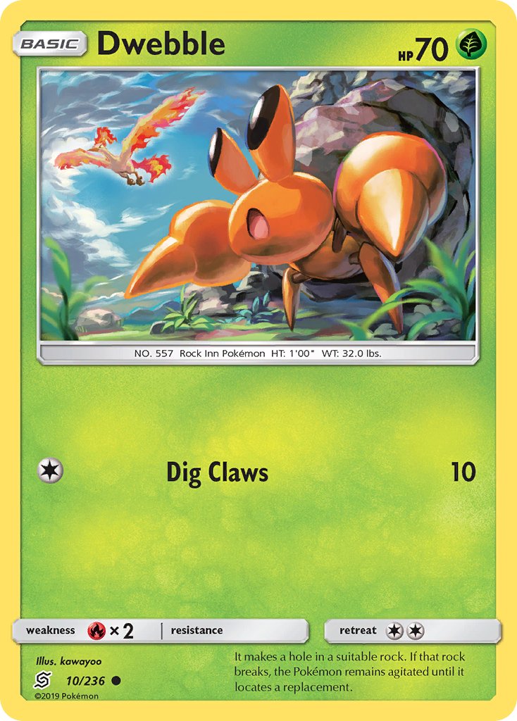 Dwebble (10/236) [Sun & Moon: Unified Minds] - Dark Crystal Cards