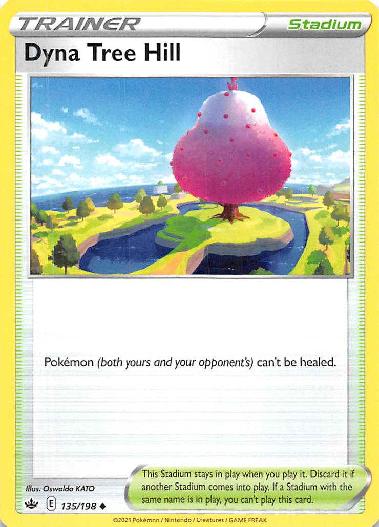Dyna Tree Hill (135/198) [Sword & Shield: Chilling Reign] - Dark Crystal Cards