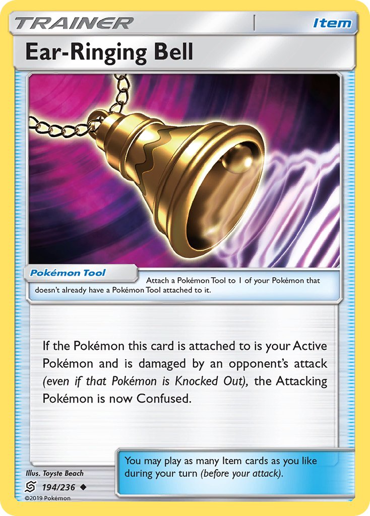 Ear - Ringing Bell (194/236) [Sun & Moon: Unified Minds] - Dark Crystal Cards