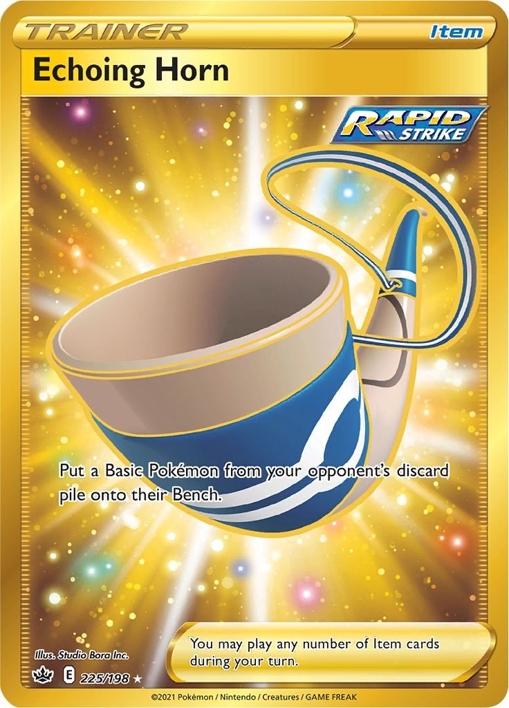 Echoing Horn (225/198) [Sword & Shield: Chilling Reign] - Dark Crystal Cards