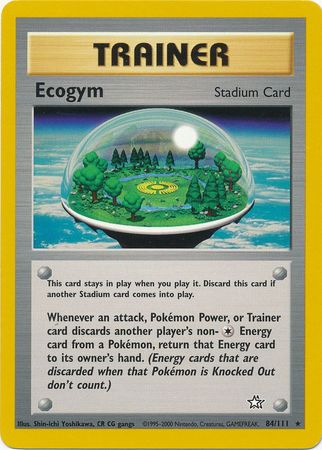 Ecogym (84/111) [Neo Genesis Unlimited] - Dark Crystal Cards
