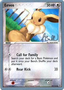 Eevee (69/113) (Eeveelutions - Jimmy Ballard) [World Championships 2006] - Dark Crystal Cards