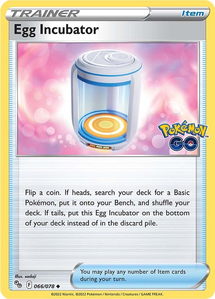 Egg Incubator (066/078) [Pokémon GO] - Dark Crystal Cards