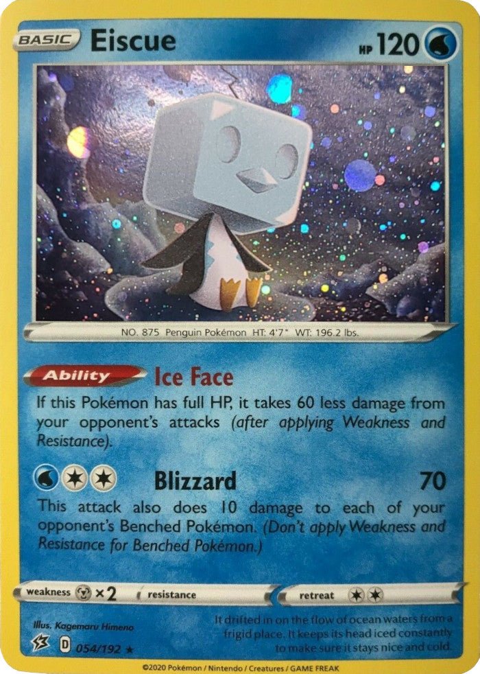 Eiscue (054/192) (Cosmos Holo) [Sword & Shield: Rebel Clash] - Dark Crystal Cards